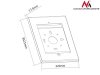 Maclean Uchwyt uniwersalny reklamowy do iPad 2/3/4/Air/Air2 MC-676